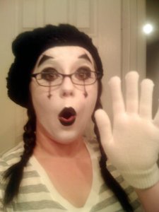 Me as a mime